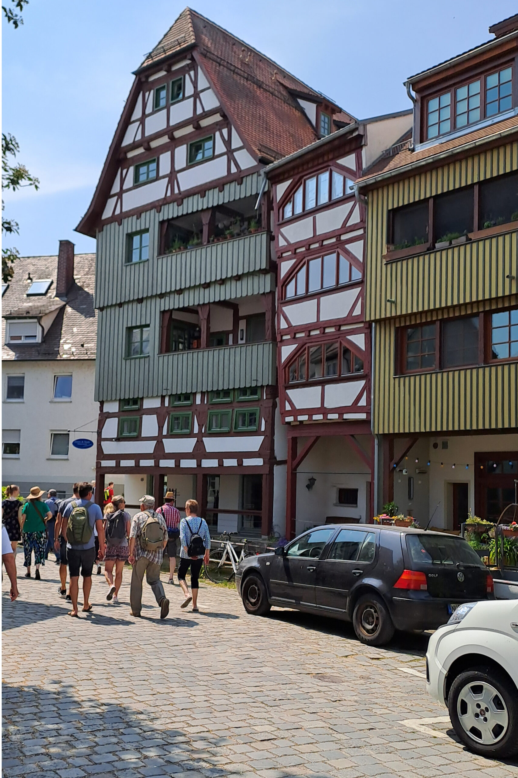 Group in Ulm, Germany, Central Europe Tour